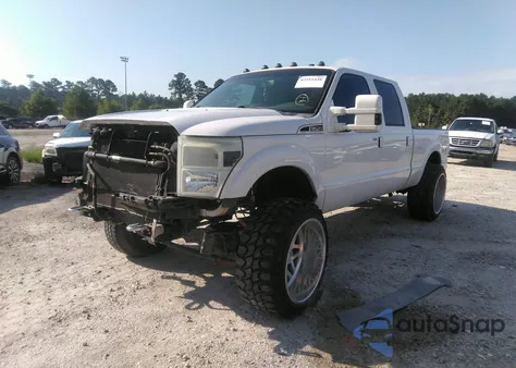 2014 Ford F-250 Lariat from USA, damaged, VIN 1FT7W2BT0EEB76511